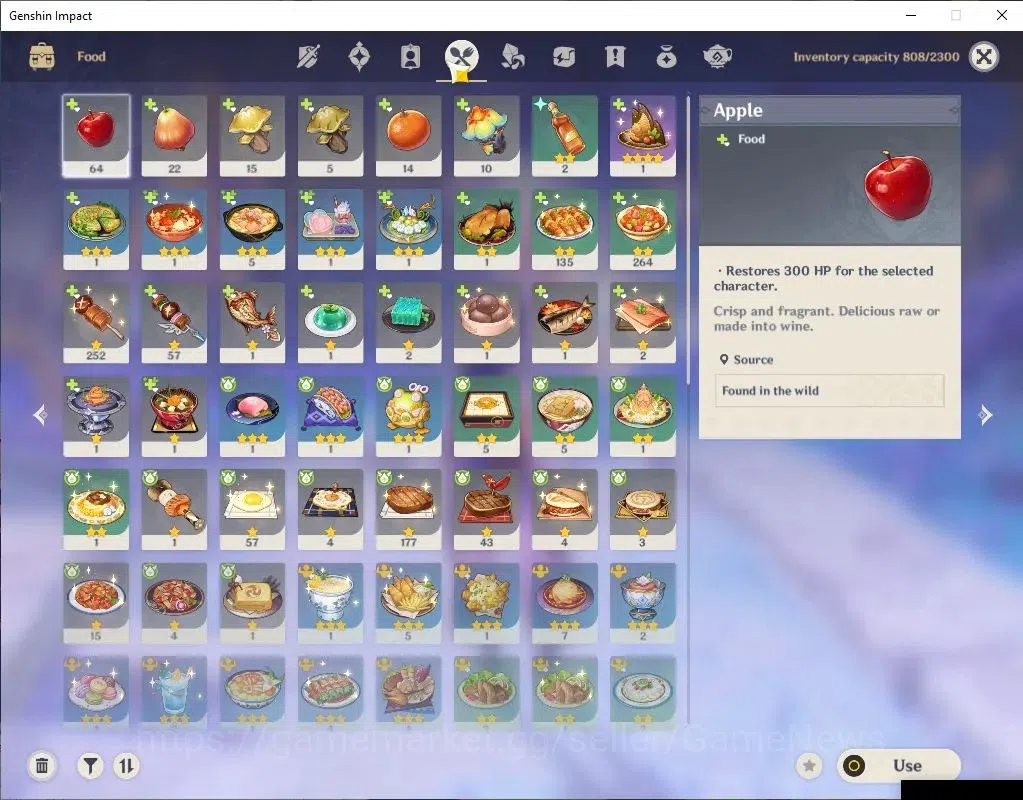 Genshin Impact Accounts Asia|AR 59||Prime Flins|13 Limited+5(*5Weapon)|Col image 10
