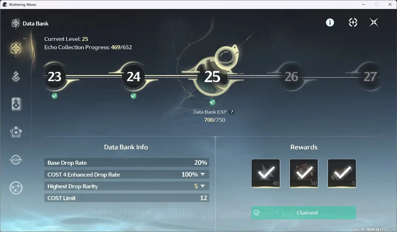 Wuthering Waves Accounts SEA|UL 55|Rank 6|5 Char Limited [Galbrena]+Sign,Ca image 19
