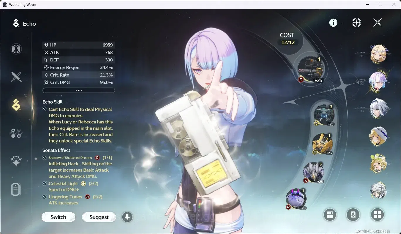 Wuthering Waves Accounts SEA|UL 55|Rank 6|5 Char Limited [Galbrena]+Sign,Ca image 5