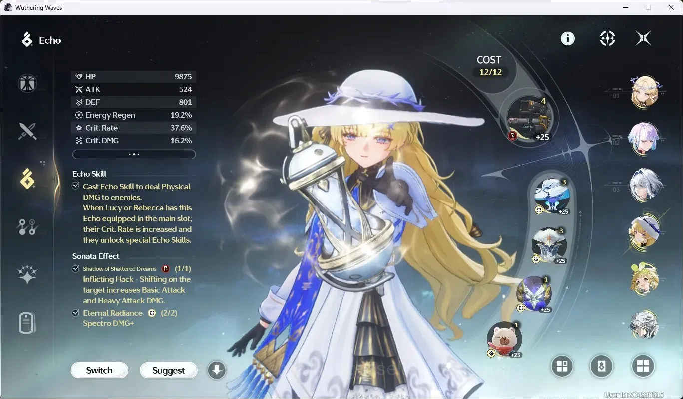 Wuthering Waves Accounts SEA|UL 55|Rank 6|5 Char Limited [Galbrena]+Sign,Ca image 9