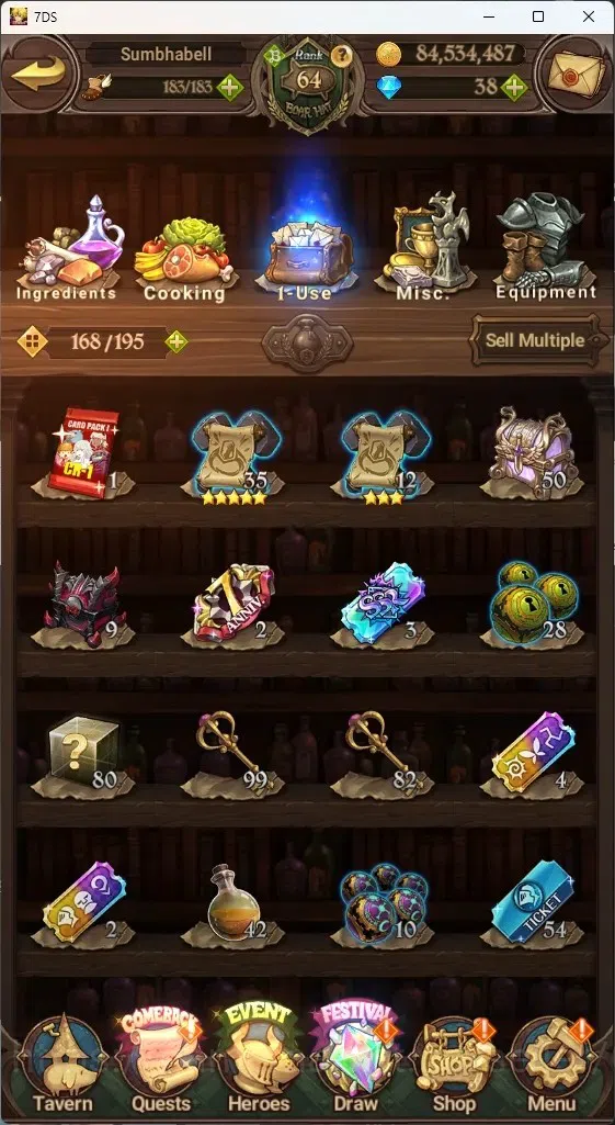 The Seven Deadly Sins: Grand Cross Accounts ASIA|3,5M CC|10 LS,38 Dm|6 LR+7 UR|Estarossa,Desir image 17