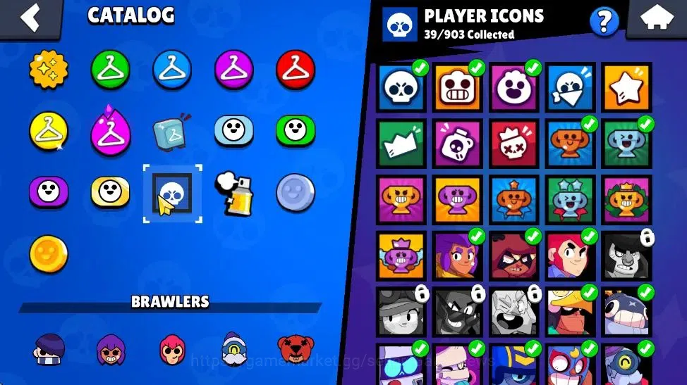 Brawl Stars Accounts 1353 Trophy| 23 Brawler 3 Max Lvl [Edgar,EMZ,Starr image 15