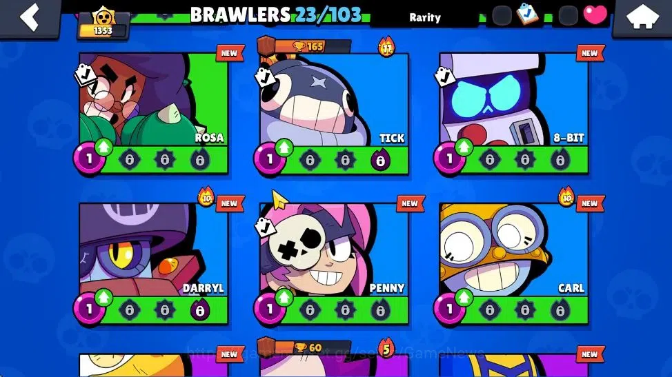 Brawl Stars Accounts 1353 Trophy| 23 Brawler 3 Max Lvl [Edgar,EMZ,Starr image 9