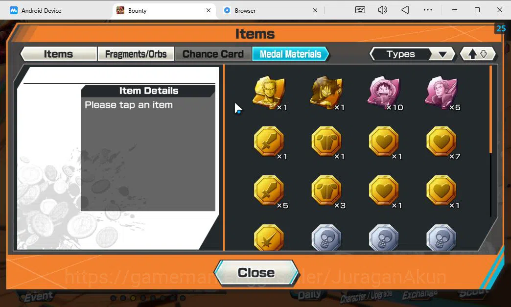 One Piece Bounty Rush Accounts Mid-Tier Global / Android| 5 EX META + 1,5K RD|Oniga Oiran,Okuchi Yamato,BP Kuzan,Trafalgar 9