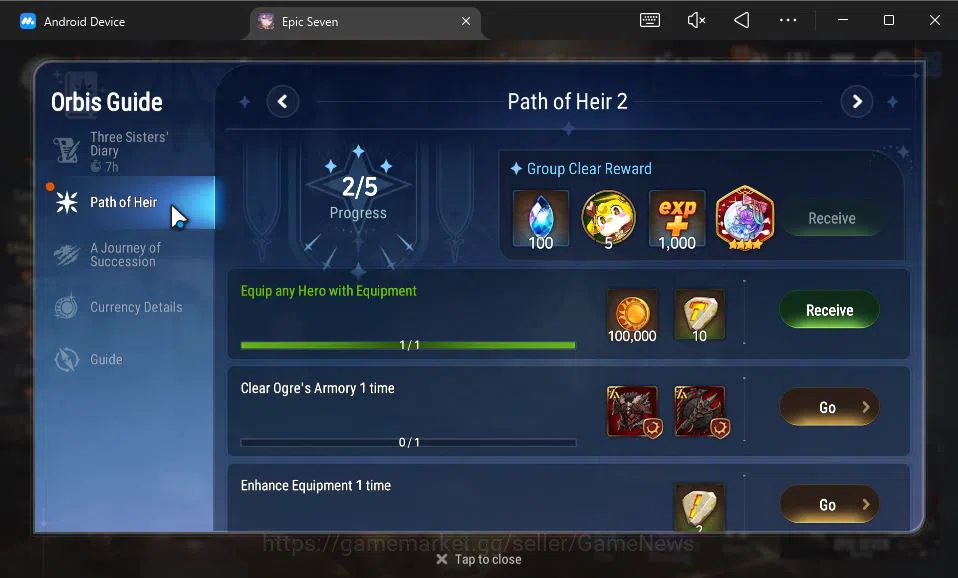 Epic Seven Accounts GLOBAL Unverif|New Era|8 ML(Salome,Belian,Har sett image 18