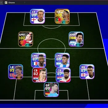 eFootball Accounts Starter Mobile | PW 2753 | Starter | Bigtime New Cristiano Ronaldo | Epic Wayne Rooney | 2026 | Check SS