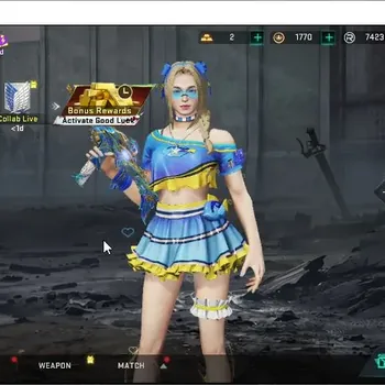 Blood Strike Accounts Collab Skin ASIA|Eternal MP7 Tidesong|Collab AOT M4A1 Battle of Faith|Ultra KAG-6 Mako,SKS
