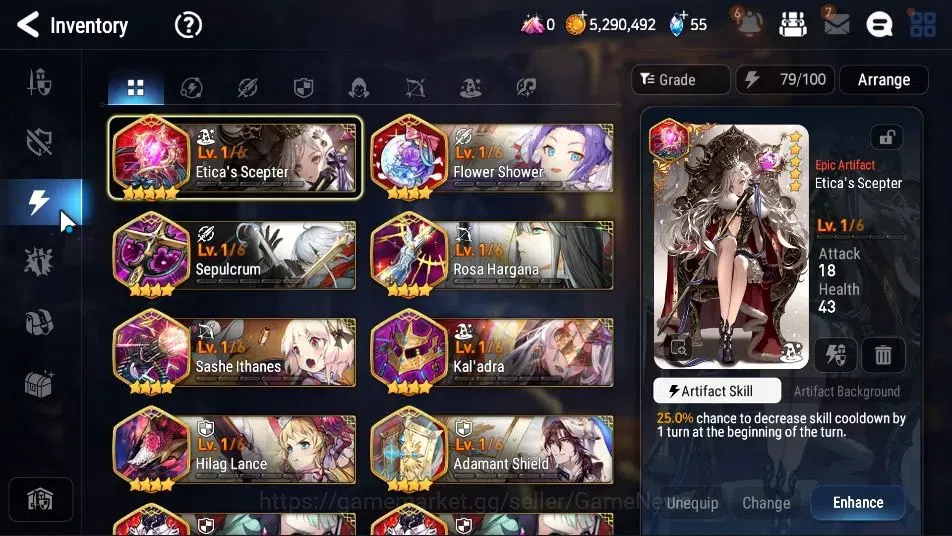 Epic Seven Accounts GLOBAL Unverif|New Era|2 ML(Notos,Faithless Lidica image 11