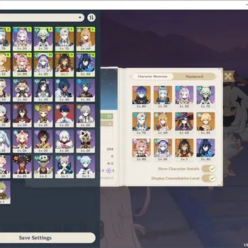 Genshin Impact Accounts Others ASIA|AR 51|5 Limit Prem Flins,SemiPrem Noval,SemiPrem Varessa + chrSTD Sucorese,Bennet Etc|MC