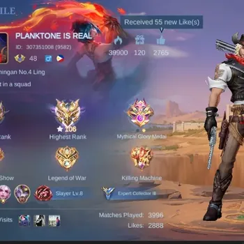 Mobile Legends: Bang Bang Accounts Collector Global|168S|Expert|KOF Karina,Epic Nana Freya,Christmas Odette Claude,MSC