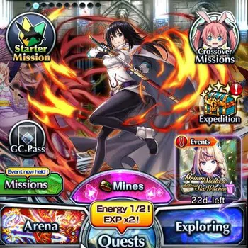 Grand Summoners Accounts Mid-Game Global|Rank 58|3 Ascend+2 TW| Shuna+TW, Veldora+TW, Shizu |Lpot 126|Check SS (GS2474)
