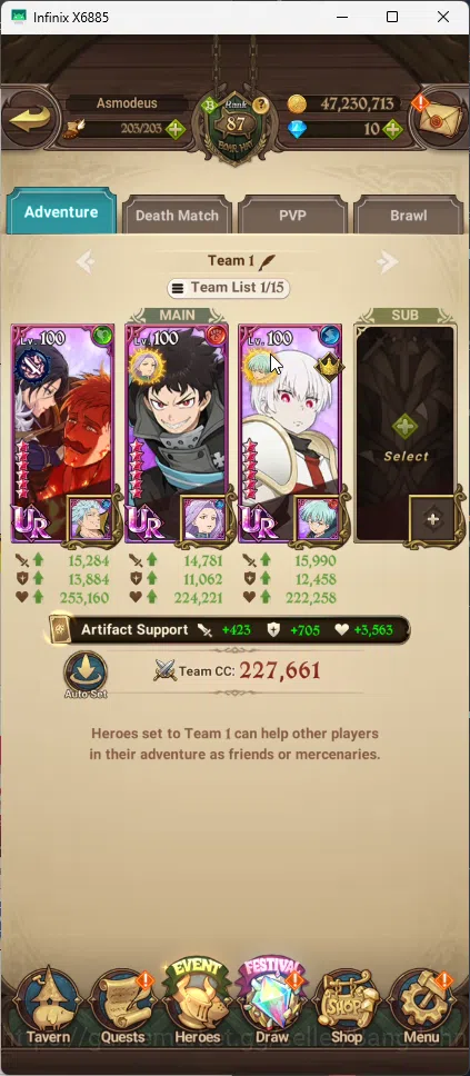 The Seven Deadly Sins: Grand Cross Accounts ASIA | 4,01M CC | 2 LR Gowther+Elizabeth | 8 UR  | image 7