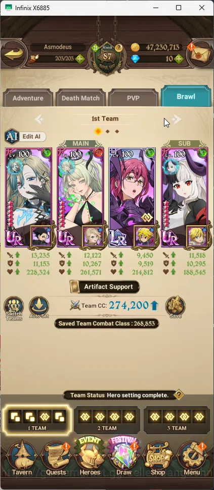 The Seven Deadly Sins: Grand Cross Accounts ASIA | 4,01M CC | 2 LR Gowther+Elizabeth | 8 UR  | image 9