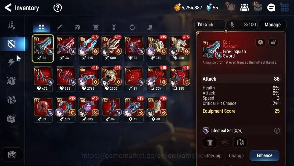 Epic Seven Accounts GLOBAL|UnVerif|2 ML(Rhianna&Luciel,LW Peira)+Teneb image 16