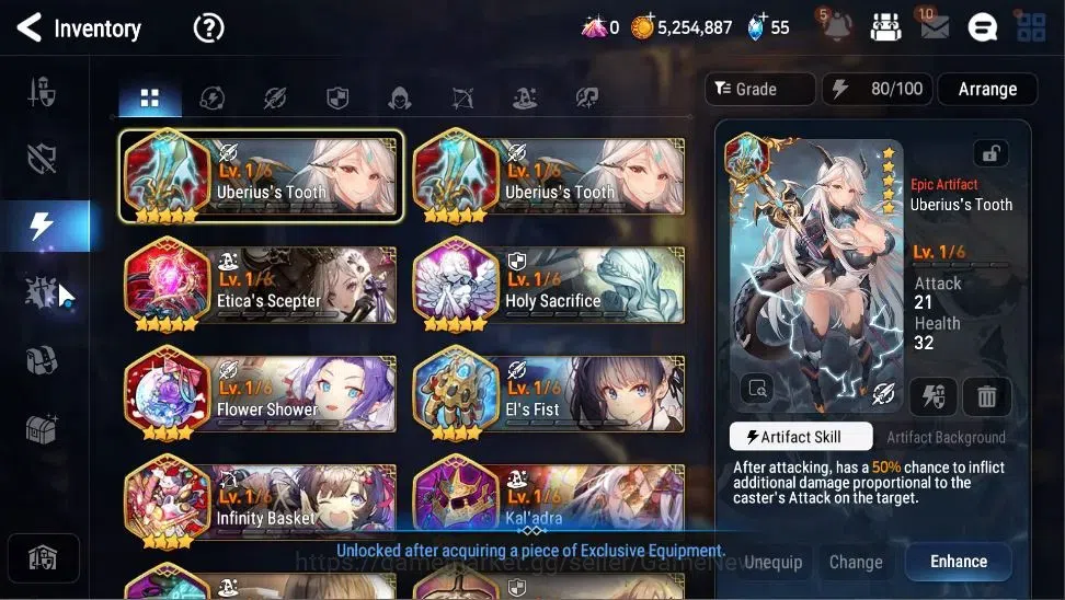 Epic Seven Accounts GLOBAL|UnVerif|2 ML(Rhianna&Luciel,LW Peira)+Teneb image 17
