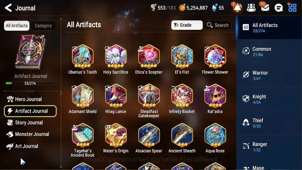 Epic Seven Accounts GLOBAL|UnVerif|2 ML(Rhianna&Luciel,LW Peira)+Teneb image 6