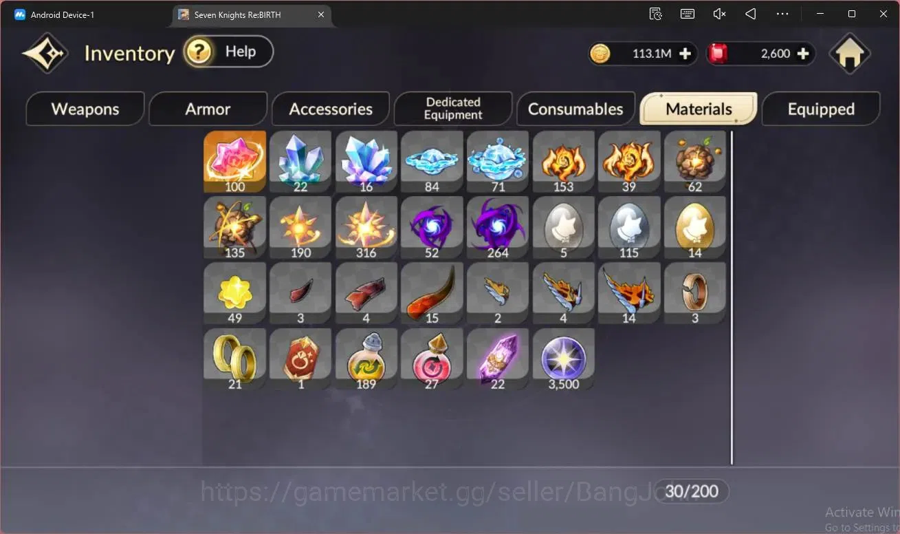 Seven Knights Re:Birth Accounts Global|2 EX7(Roise TC1,Melia)|14 TC6 (Yeonhee,Frey image 10