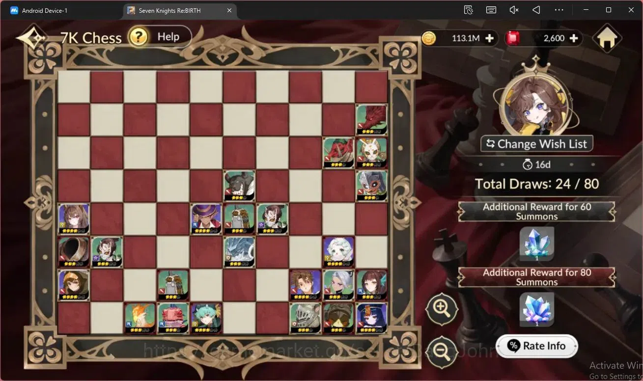 Seven Knights Re:Birth Accounts Global|2 EX7(Roise TC1,Melia)|14 TC6 (Yeonhee,Frey image 4
