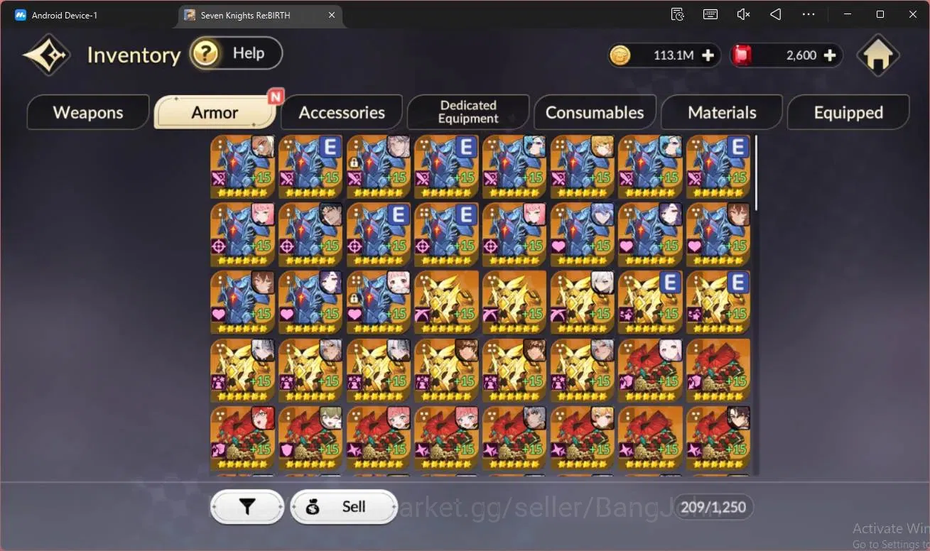 Seven Knights Re:Birth Accounts Global|2 EX7(Roise TC1,Melia)|14 TC6 (Yeonhee,Frey image 6