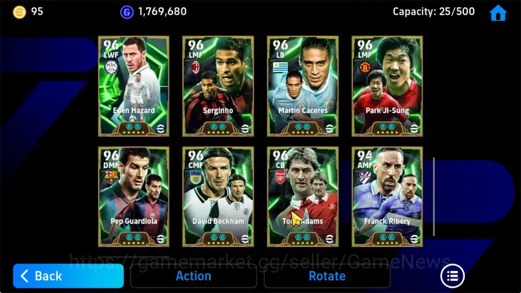eFootball Accounts Android|BigTime Eden Hazard,Roberto Carlos,Diego F image 11