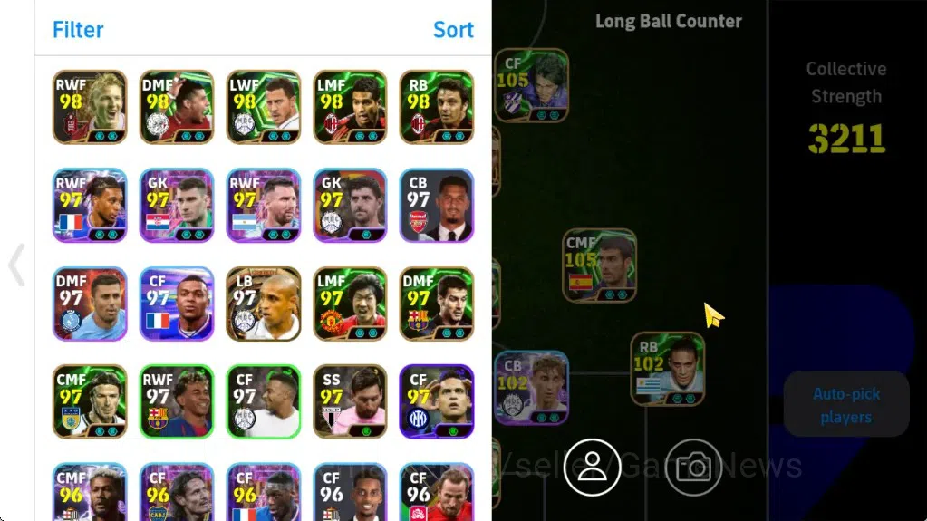 eFootball Accounts Android|BigTime Eden Hazard,Roberto Carlos,Diego F image 2