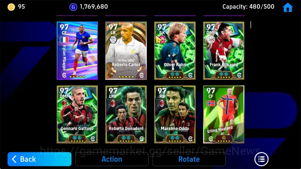 eFootball Accounts Android|BigTime Eden Hazard,Roberto Carlos,Diego F image 7