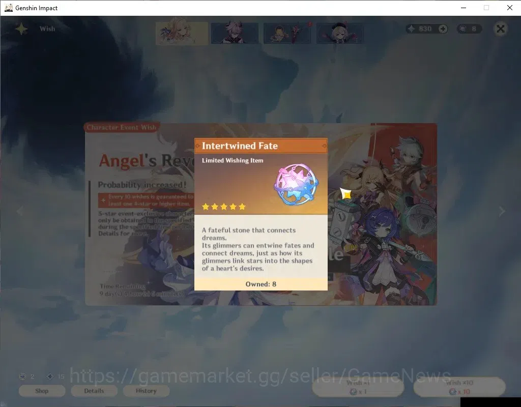 Genshin Impact Accounts ASIA|AR56|8 Limited+5(*5Wep)|[Columbina,Navia]+Sig image 11