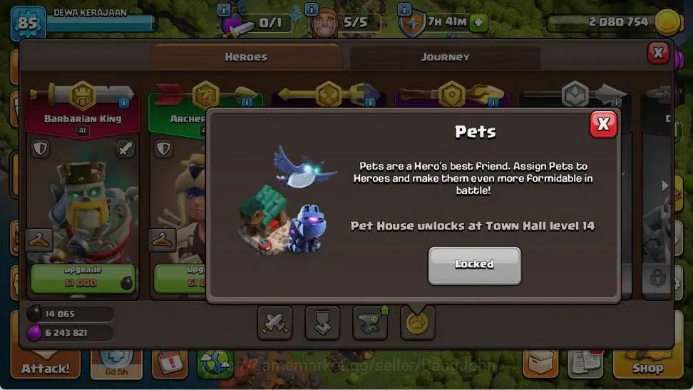 Clash of Clans Accounts Global |TH 11-BH 8|LVL 85|BK 41,AQ 41,MP 28,GW 20, image 10