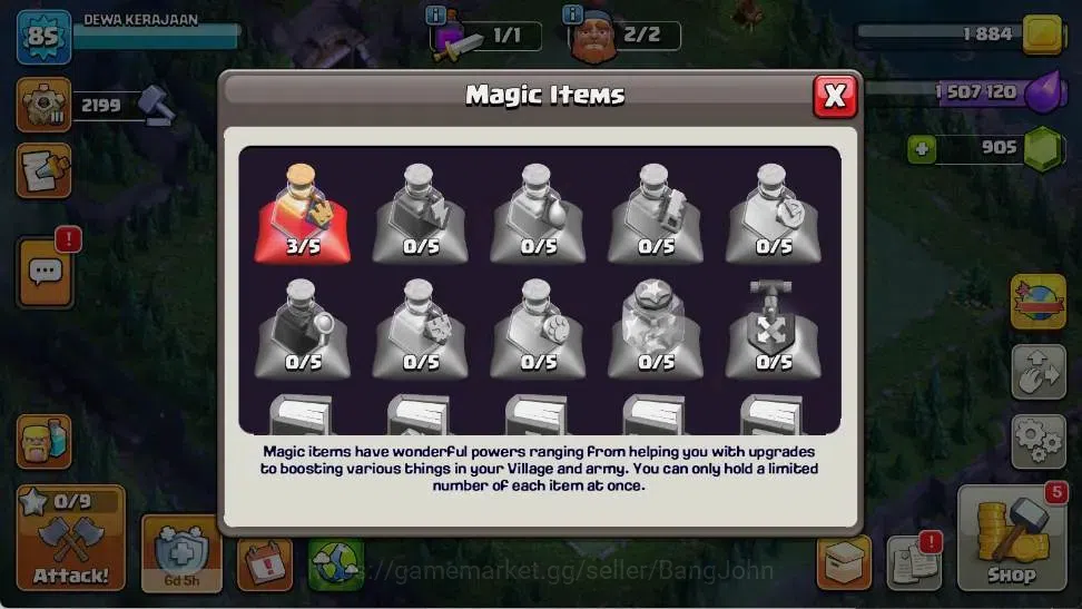 Clash of Clans Accounts Global |TH 11-BH 8|LVL 85|BK 41,AQ 41,MP 28,GW 20, image 15