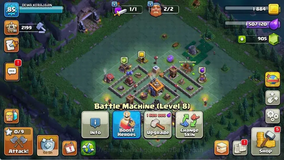 Clash of Clans Accounts Global |TH 11-BH 8|LVL 85|BK 41,AQ 41,MP 28,GW 20, image 17