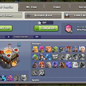 Clash of Clans High-End Global |TH 11-BH 8|LVL 85|BK 41,AQ 41,MP 28,GW 20, image 1