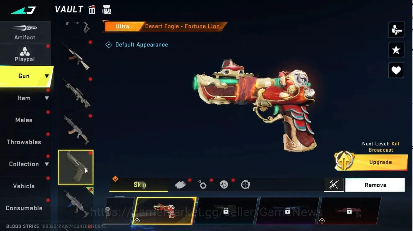 Blood Strike Accounts ASIA|2 UL [Desert Eagle-Fortune Lion,QBZ95-Endless image 5