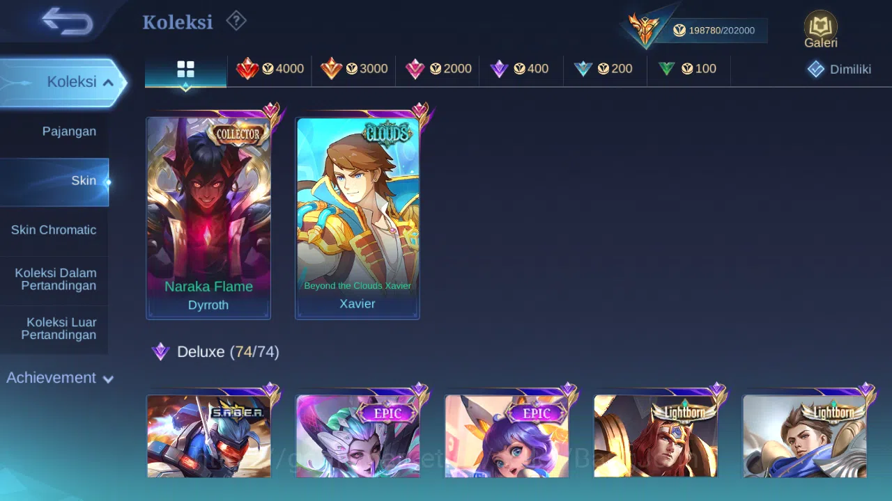 Mobile Legends: Bang Bang Accounts Hero 131 | Skin 459 | Legend Alucard, GS | Exo Hay image 10