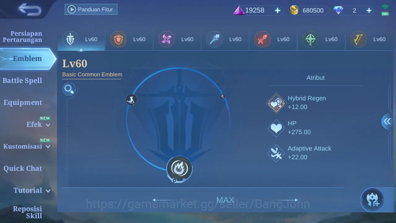 Mobile Legends: Bang Bang Accounts Hero 131 | Skin 459 | Legend Alucard, GS | Exo Hay image 12