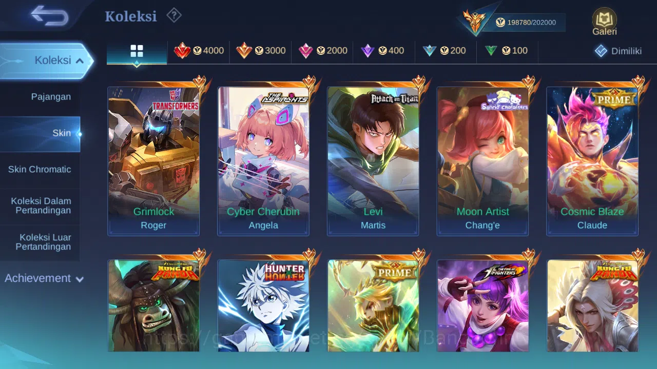 Mobile Legends: Bang Bang Accounts Hero 131 | Skin 459 | Legend Alucard, GS | Exo Hay image 4