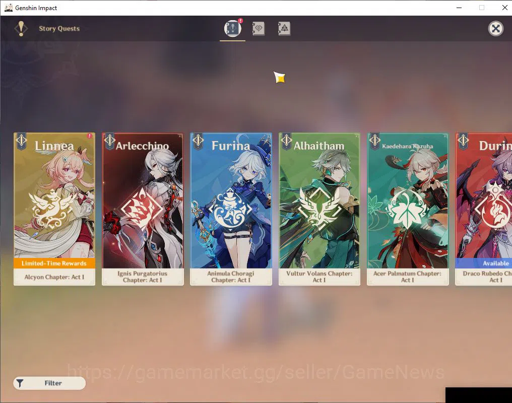 Genshin Impact Accounts ASIA|AR 56|7 Limited+1(*5Weapon)|Skirk,Escoffier,K image 11