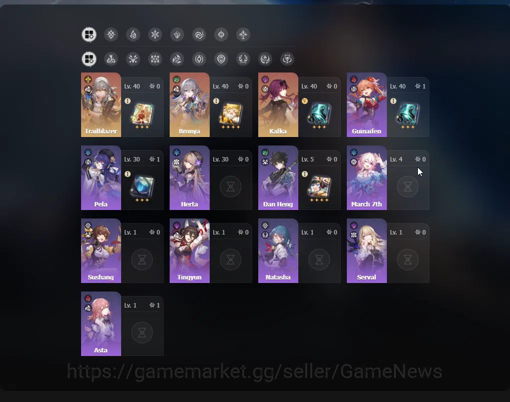 Genshin Impact Accounts ASIA|AR 56|7 Limited+1(*5Weapon)|Skirk,Escoffier,K image 15