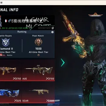 Blood Strike Accounts Collab Skin ASIA |5 Eternal Guns|2 Eternal Striker|Collab Striker: AOT,BLEACH|8 Collab Guns|6 Ultra