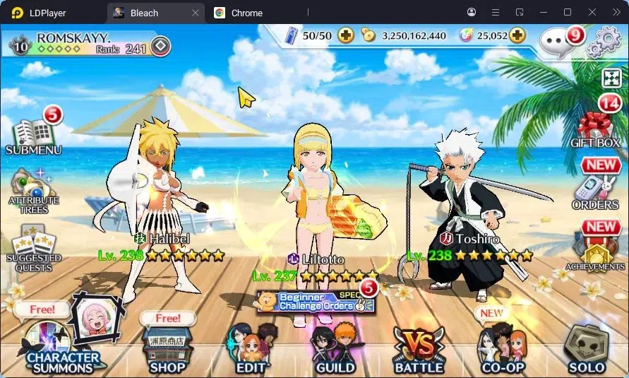 Bleach: Brave Souls Accounts Others GLOBAL|25K 1