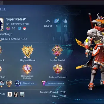 Mobile Legends: Bang Bang Accounts Collector Global |Hero 127|Skin 218|Renowned|Prime Granger|Sanrio Floryn|KOF Karina|CC