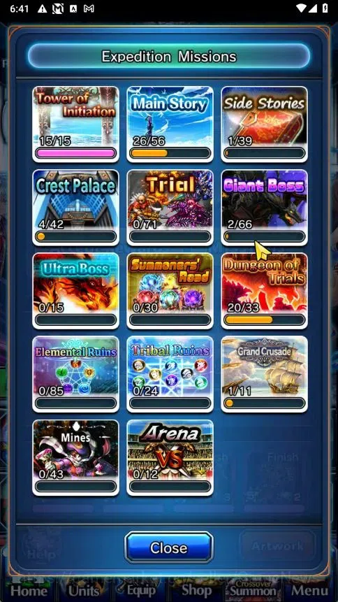 Grand Summoners Accounts Global|Rank 97|33 Ascend+3 TW|[S Miyu,Fren,Frieren image 10
