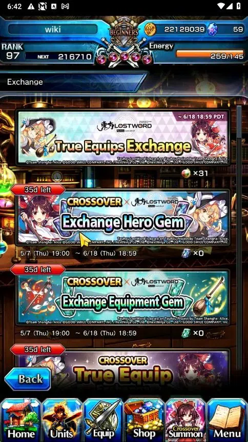 Grand Summoners Accounts Global|Rank 97|33 Ascend+3 TW|[S Miyu,Fren,Frieren image 11