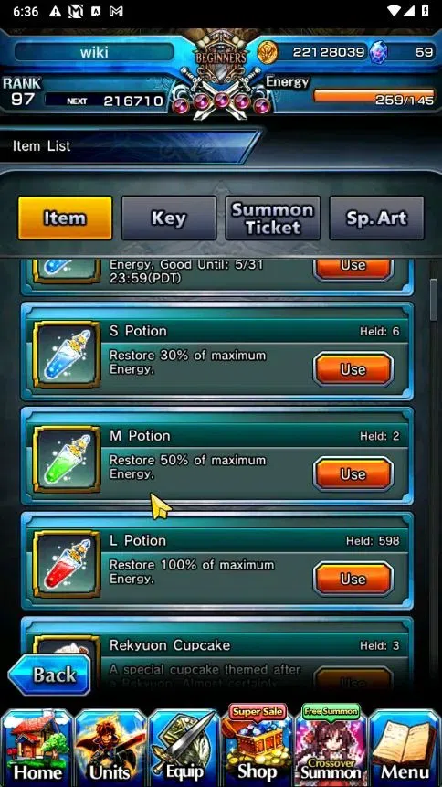 Grand Summoners Accounts Global|Rank 97|33 Ascend+3 TW|[S Miyu,Fren,Frieren image 2
