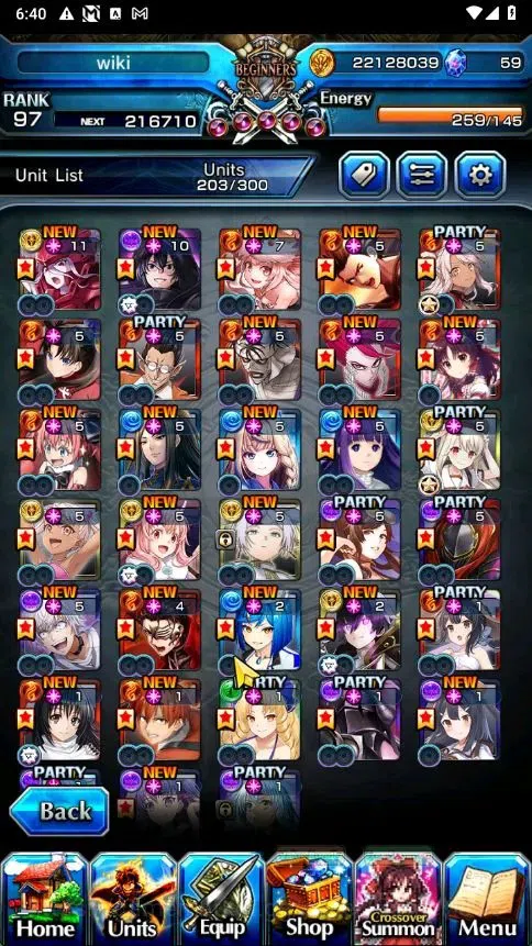 Grand Summoners Accounts Global|Rank 97|33 Ascend+3 TW|[S Miyu,Fren,Frieren image 4