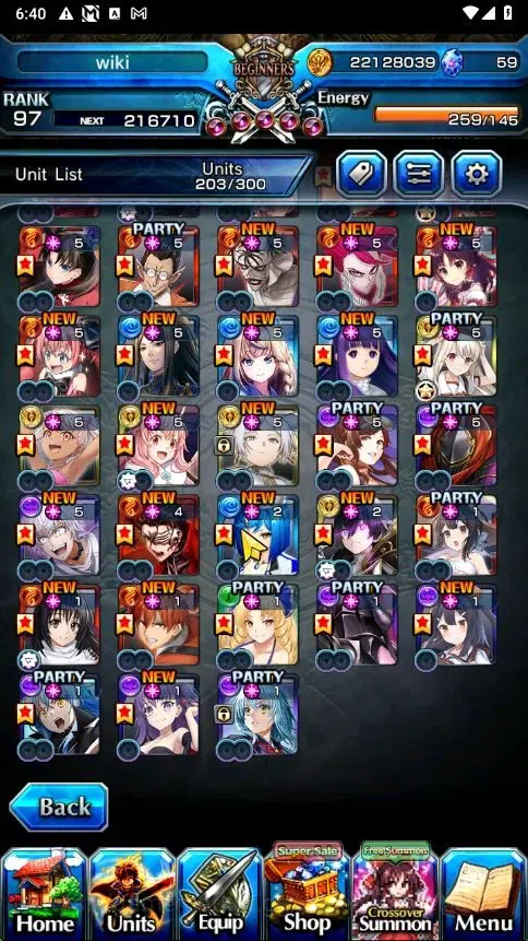 Grand Summoners Accounts Global|Rank 97|33 Ascend+3 TW|[S Miyu,Fren,Frieren image 5