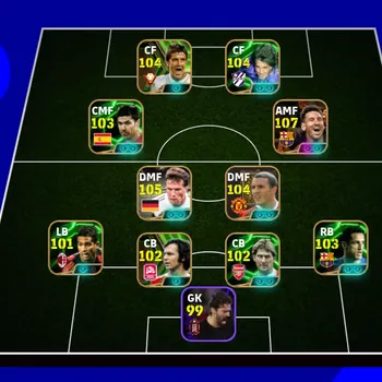 eFootball Accounts Legends & Iconic Players EFOOTBALL COLLECTIV 3183+ | BIGTIME MESSI MSN,L MATHAUS OLD,G BATISTUTA