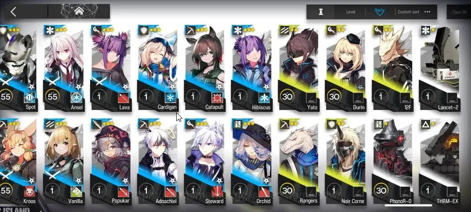 Arknights Accounts Lv 74|176 OP 17 Skin|9,9K Oru+71 Ori|5 Limited+Ful image 15