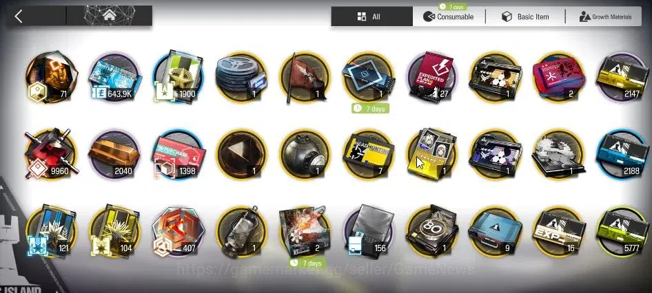 Arknights Accounts Lv 74|176 OP 17 Skin|9,9K Oru+71 Ori|5 Limited+Ful image 17