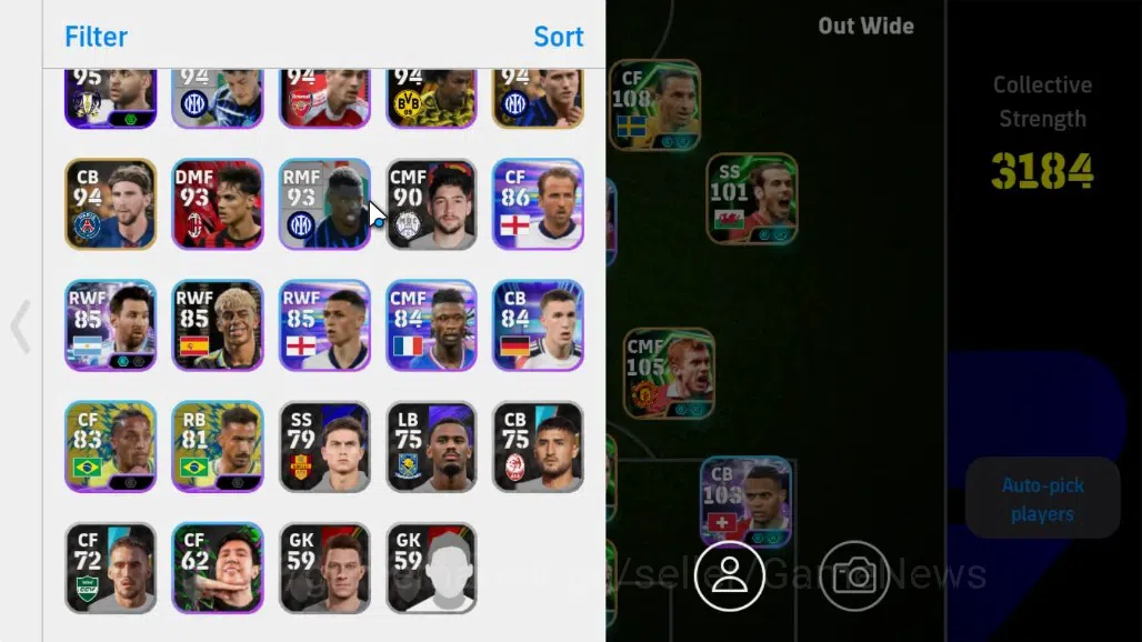eFootball Accounts Android|Epic Zlatan Ibrahimovic,David Villa,Paul S image 3