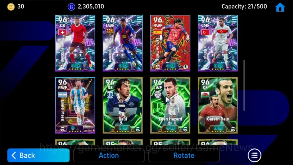 eFootball Accounts Android|Epic Zlatan Ibrahimovic,David Villa,Paul S image 9